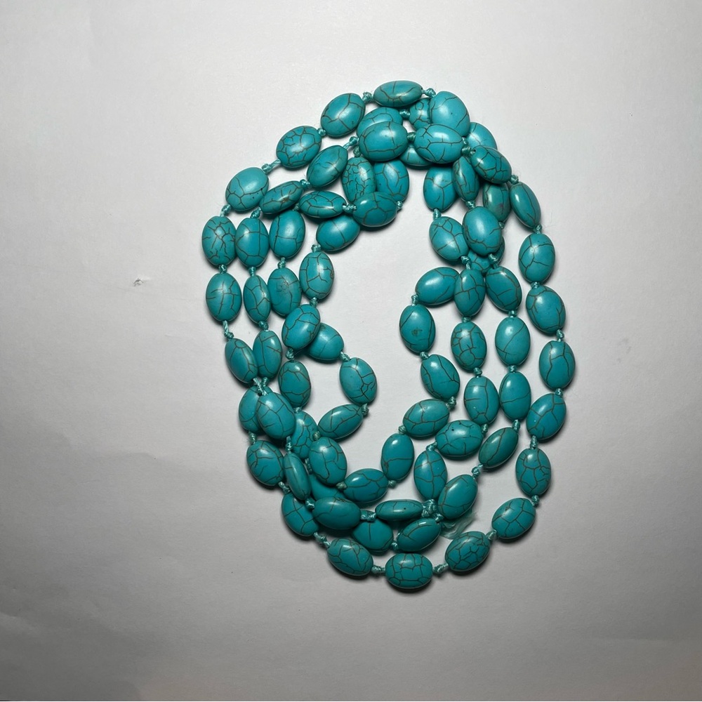 Turquoise Beaded Necklace